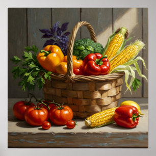 Bauernhaus Bounty-Rustic Bauernhof Wand an Wand Ku Poster