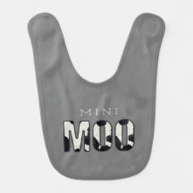 Bauernhaus Chic Mini MOO Black & White Cowprint