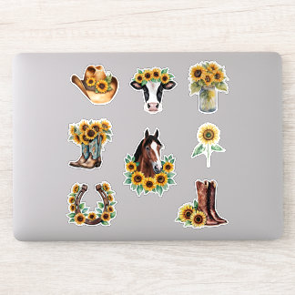 Bauernhaus Country Sunflower Collection Aufkleber