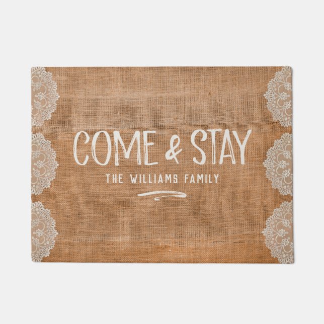 Bauernhaus Door Mat Fußmatte (Vorderseite)