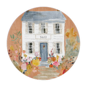 Bauernhaus Fall Porsche Hausnummer Schneidebrett