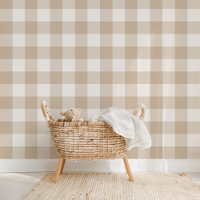 Bauernhaus Gingham Khaki Tan