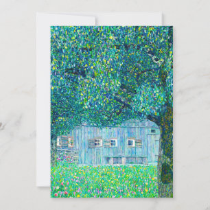 Bauernhaus Gustav Klimt in Oberösterreich Einladung