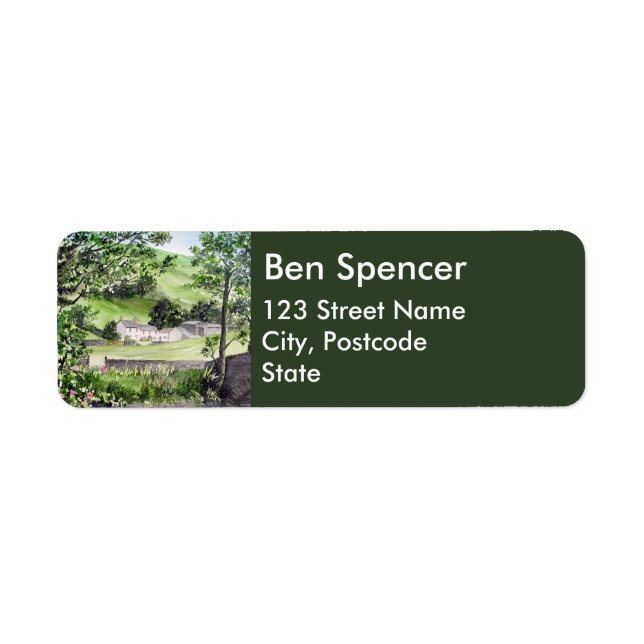 Bauernhaus in der Nähe von Thirlmere Painting Wedd (Vorne)