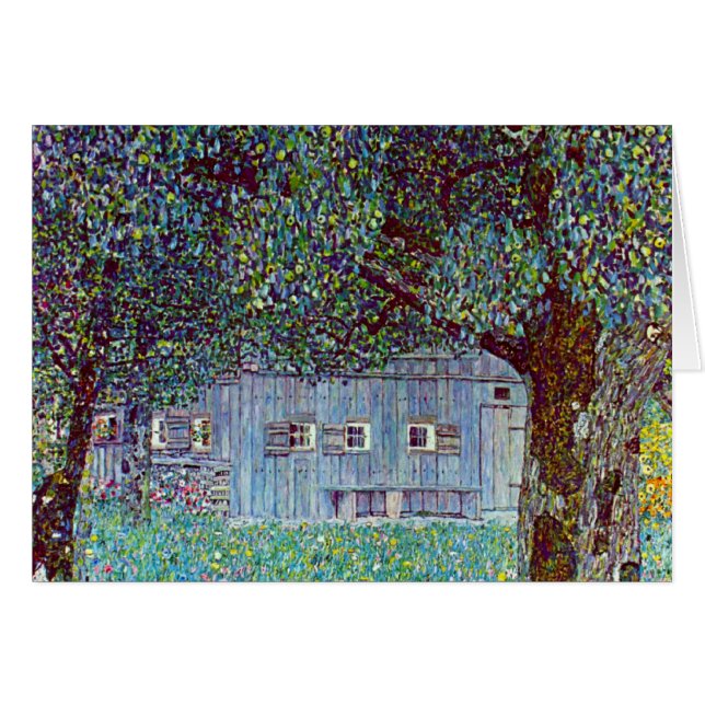Bauernhaus in Oberösterreich bei Gustav Klimt (Vorderseite (Horizontal))