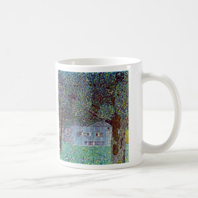 Bauernhaus in Oberösterreich bei Gustav Klimt Kaffeetasse (Rechts)