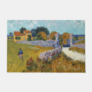 Bauernhaus in Provence (1888) von Vincent Van Gogh Fußmatte