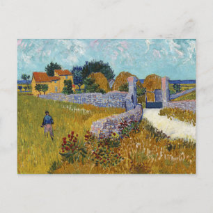Bauernhaus in Provence (1888) von Vincent Van Gogh Postkarte