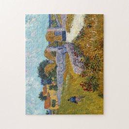 Bauernhaus in Provence (1888) von Vincent Van Gogh Puzzle