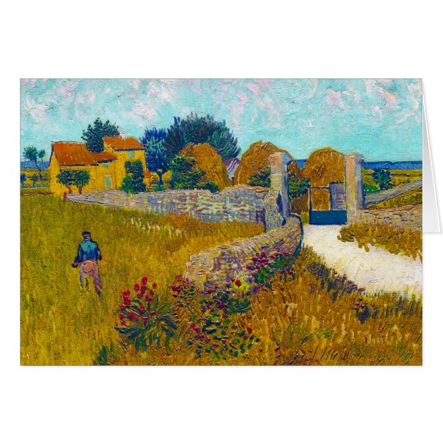 Bauernhaus in Provence durch Vincent van Gogh (Vorderseite (Horizontal))