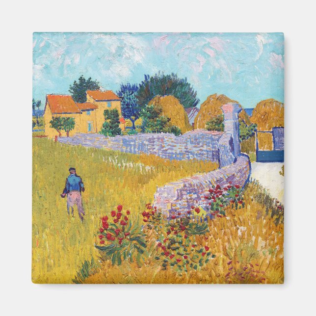 Bauernhaus in Provence, Van Gogh Magnet (Vorne)