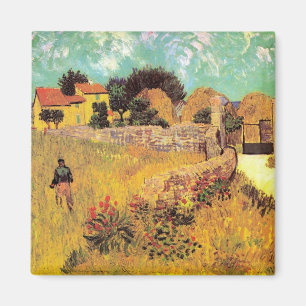 Bauernhaus in Provence von Vincent van Gogh Magnet