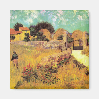 Bauernhaus in Provence von Vincent van Gogh Magnet