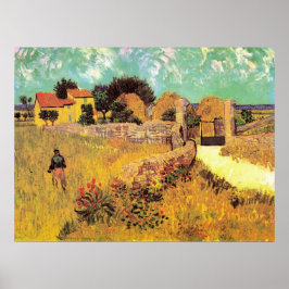 Bauernhaus in Provence von Vincent van Gogh Poster