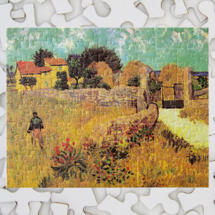 Bauernhaus in Provence von Vincent van Gogh Puzzle