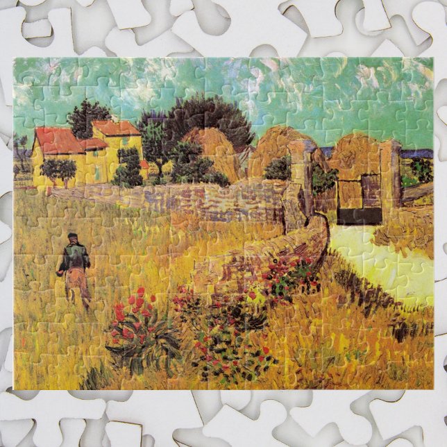 Bauernhaus in Provence von Vincent van Gogh Puzzle (Von Creator hochgeladen)