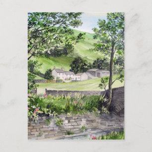 Bauernhaus in St Johns im Vale Lake District Postkarte