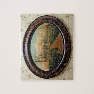 Bauernhaus-Malerei Puzzle