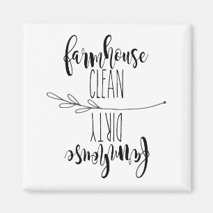 Bauernhaus Sauberkeit/Geschirrspülmaschine Magnet