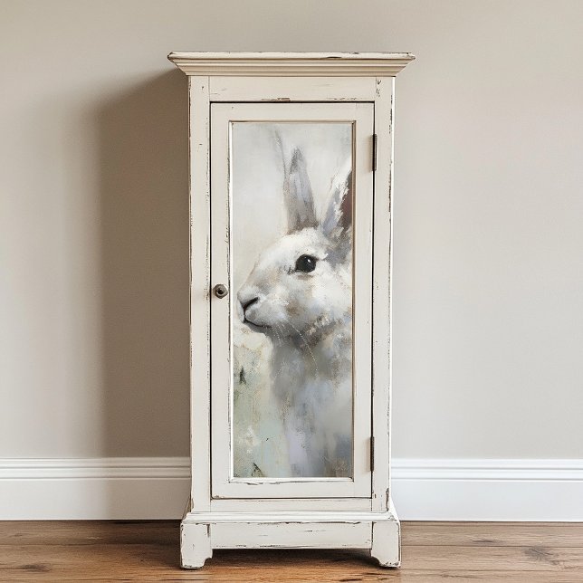 Bauernhaus Stil Bunny Rabbit Art Decoupage Seidenpapier (Von Creator hochgeladen)