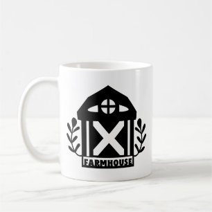 Bauernhaus Tasse