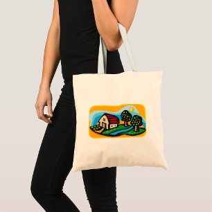 Bauernhaus Tote Tasche