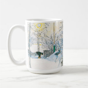 Bauernhaus und Waschhaus von Carl Larsson Kaffeetasse