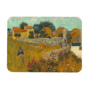 Bauernhaus Vincent van Goghs in Provence, 1888 Magnet