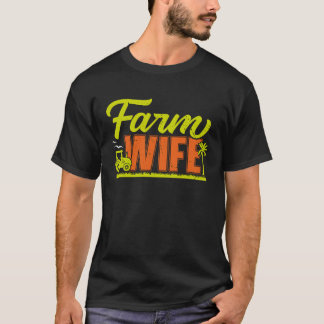 Bauernhausfrau Bauernleben Landwirtschaft T-Shirt