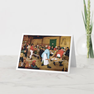 Bauernhochzeit, Pieter Bruegel Karte
