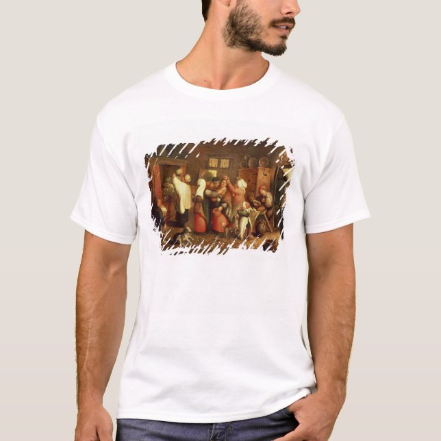 Bauernhochzeit T-Shirt (Vorderseite)