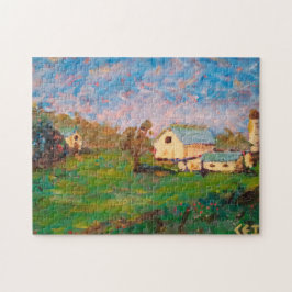 Bauernhof auf der Zion Road 11x14 Zoll Puzzle
