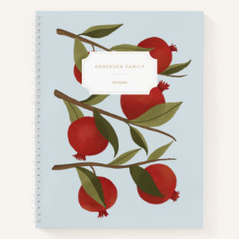 Bauernhof Citrus Pomegranate Zweigstelle Rezept Bu Notizbuch