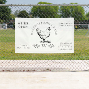 Bauernhof Frische Produkte Frische Banner