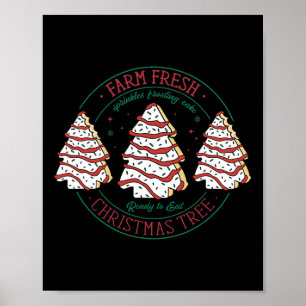 Bauernhof Frische Weihnachtsbaum Zuckerguss Mattie Poster