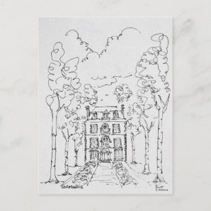 Bauernhof für Pferde   Normandie, Frankreich Postkarte