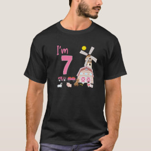 Bauernhof Geburtstags Themengebäck Party Girls 2nd T-Shirt
