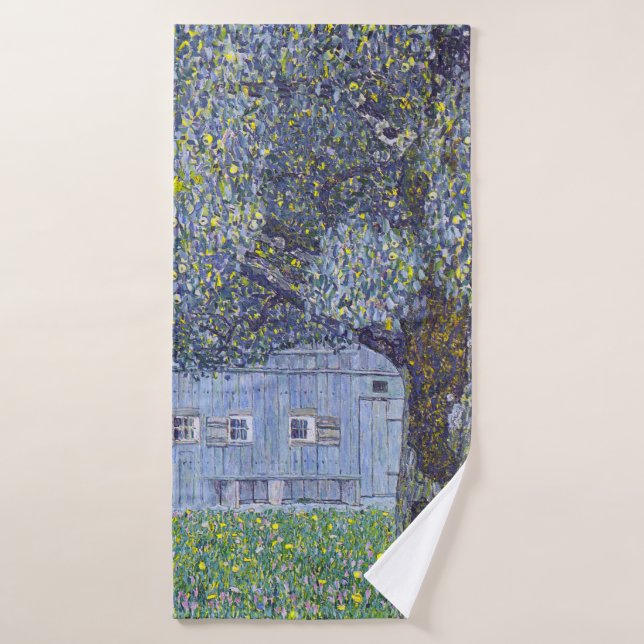 Bauernhof, Gustav Klimt Badehandtuch (Badehandtuch)