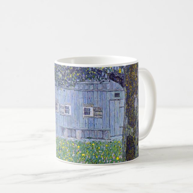 Bauernhof, Gustav Klimt Kaffeetasse (VorderseiteRechts)