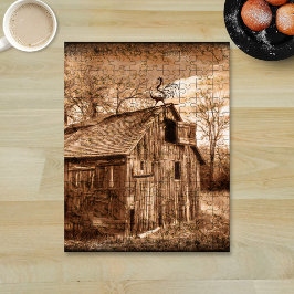 Bauernhof Holz Stall Hühnchen Puzzle