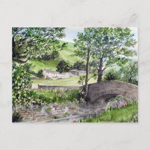 Bauernhof in der Nähe von Thirlmere, Lake District Postkarte