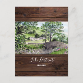 Bauernhof in der Nähe von Thirlmere, Lake District Postkarte