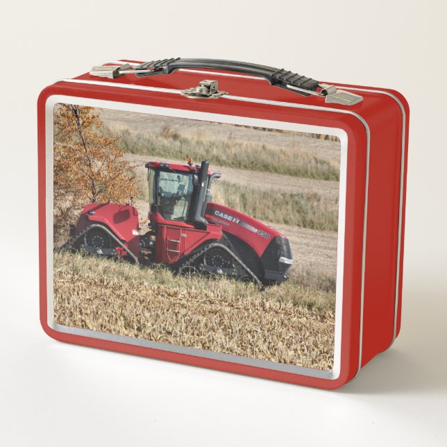 Bauernhof Iowa Metall Brotdose (Vorderseite)