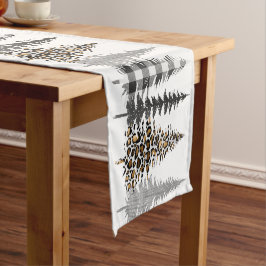 Bauernhof Kariert und tierische Print Weihnachtsba Kurzer Tischläufer