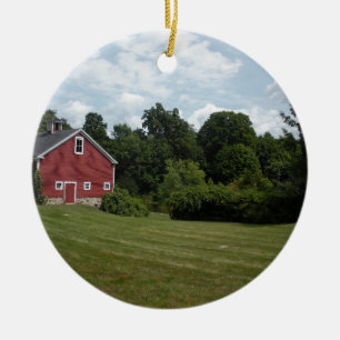 Bauernhof Keramikornament