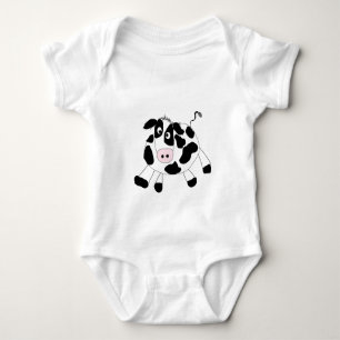 Bauernhof-Kuh-T-Shirts und Geschenke Baby Strampler