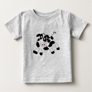 Bauernhof-Kuh-T-Shirts und Geschenke Baby T-shirt