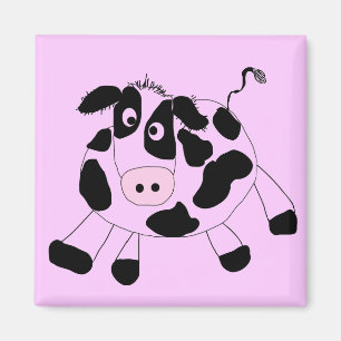 Bauernhof-Kuh-T-Shirts und Geschenke Magnet