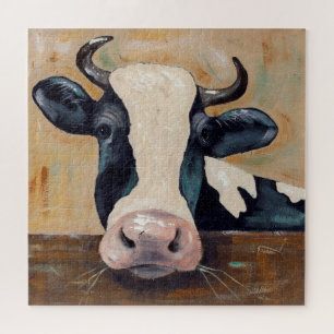 Bauernhof-Leben - Gunther die Kuh Puzzle