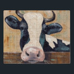 Bauernhof-Leben - Gunther die Kuh Puzzle<br><div class="desc">Bauernhof Leben-Gunther durch Jade Reynolds. Kennzeichnet eine Nahaufnahme einer banyard Kuh.</div>